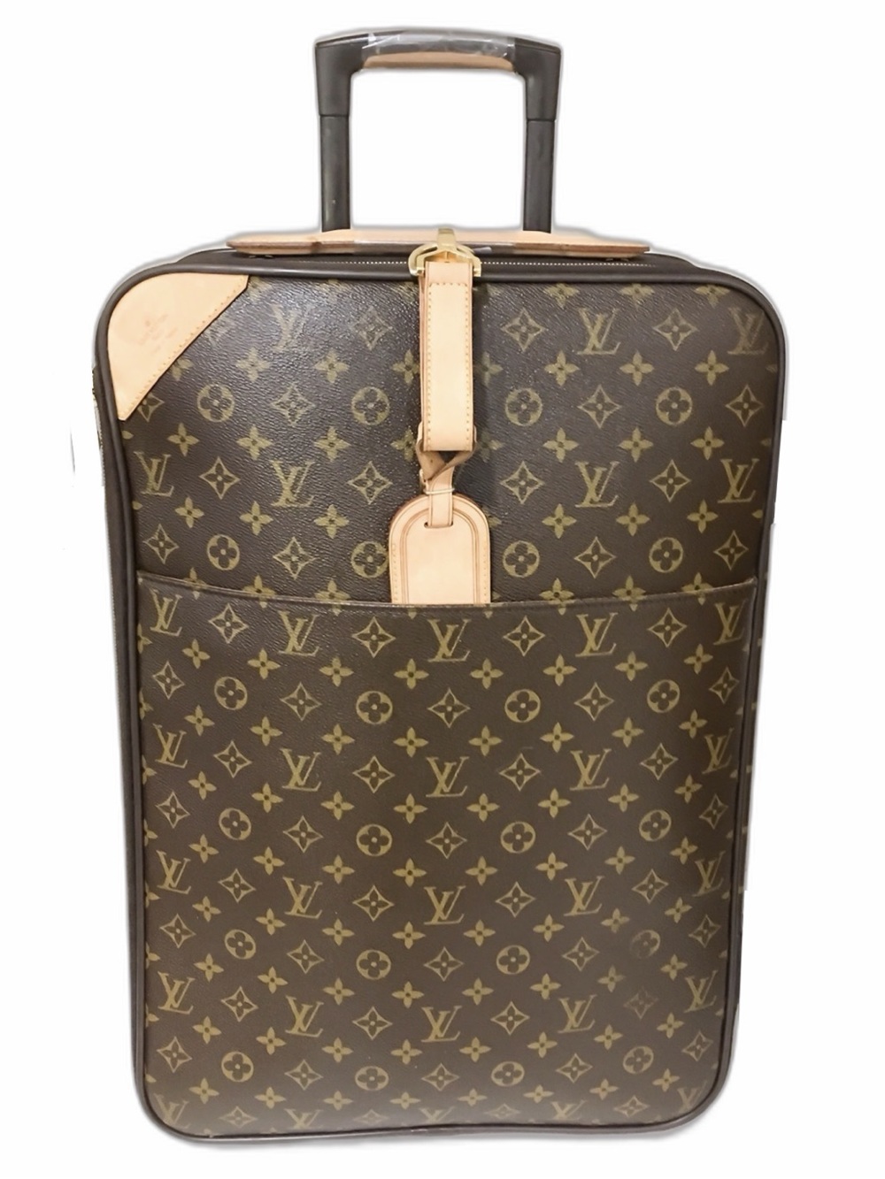 Louis Vuitton Pegase 55 Monogram Carryon Rolling Suitcase Travel Bag 🩷